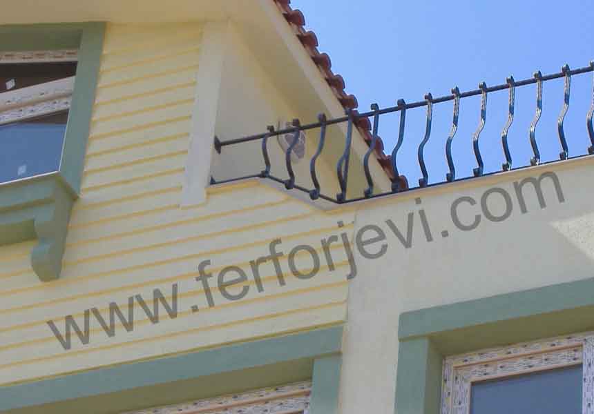 Ferforje Balkon Kapı Korkuluklar 9